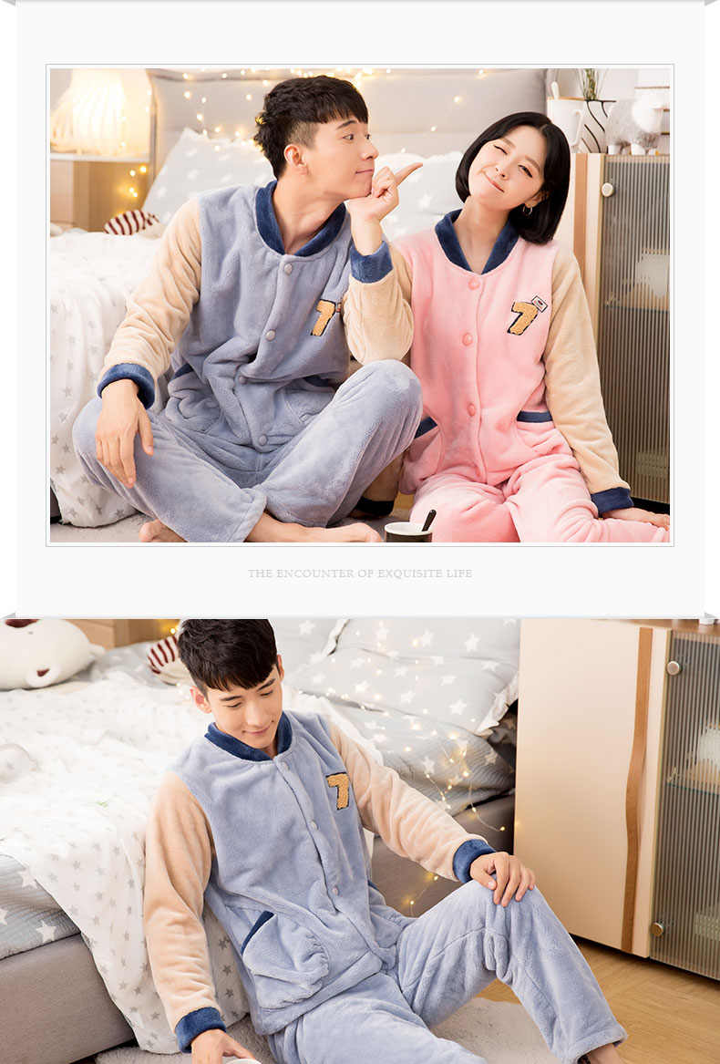 Pyjama mixte en Polyester Polyester  à manches longues - Ref 3005756 Image 24