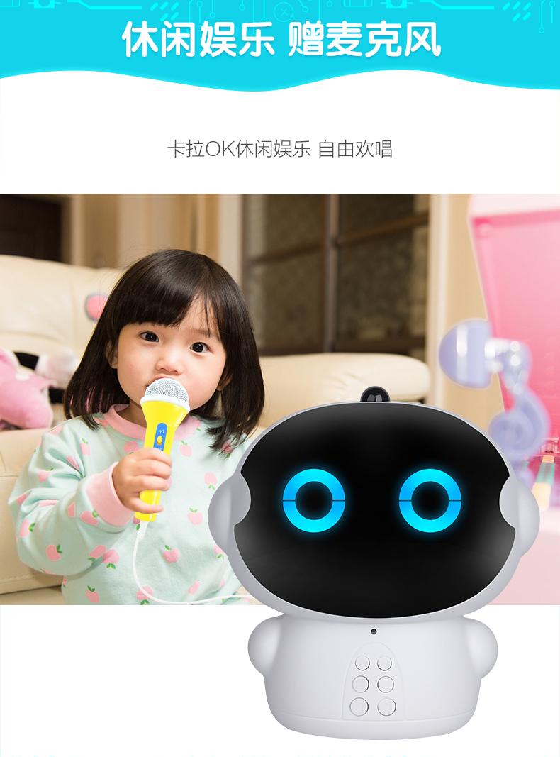 Em bé xanh thông minh học robot đối thoại bằng giọng nói đồ chơi công nghệ cao đi cùng gia đình máy giáo dục sớm K7 đồ chơi robot