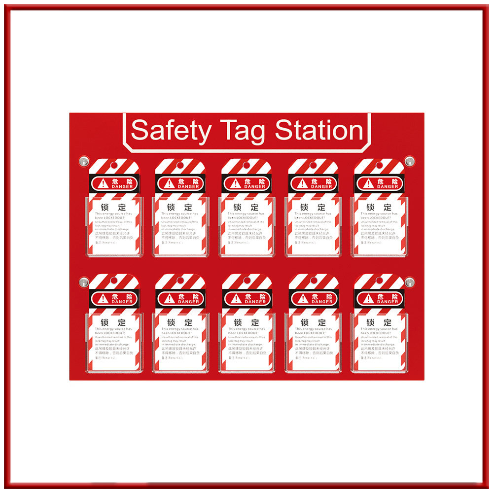 Dr. Safety Lock Tag Station Safety Tag Management Station Safety Tips Tag Management BD-B51