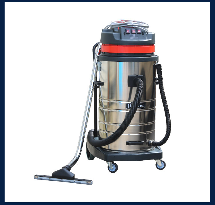 BF 585 - 3 Jiamei 80 liters 3000W 3 motor industry commercial dry and wet dual - use vacuum absorber machine