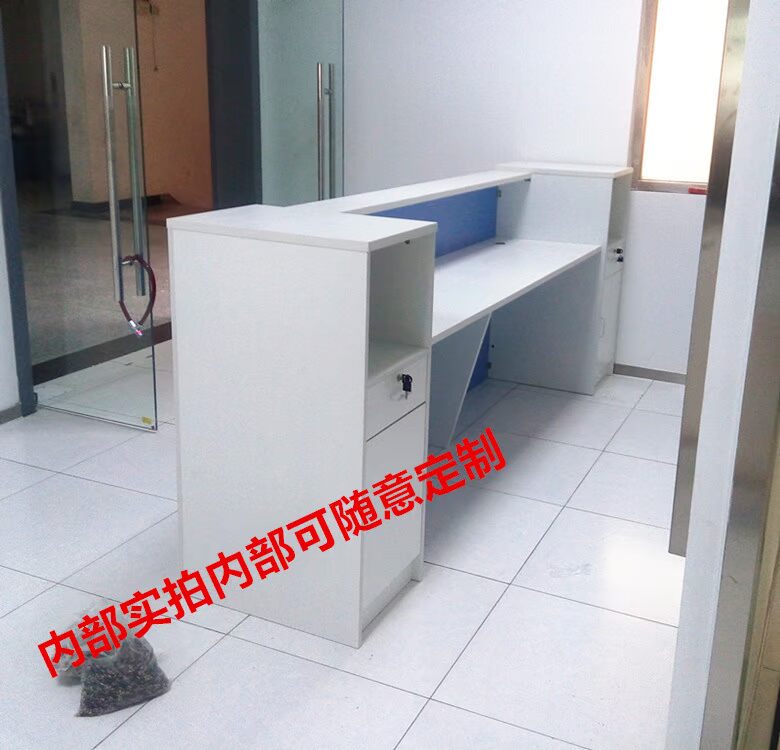 Nội thất văn phòng công ty lễ tân bàn tiếp tân bàn đón tiếp bảng đơn giản - Nội thất văn phòng tủ để hồ sơ