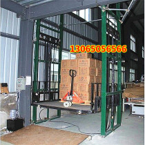 Lifting elevator guide rail type workshop warehouse cargo elevator household elevator indoor and outdoor rotating stage boarding bridge