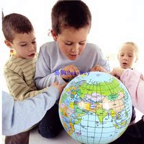 Decorative ornaments inflatable globe 16 inch New English Atlas teaching props beach ball water toy