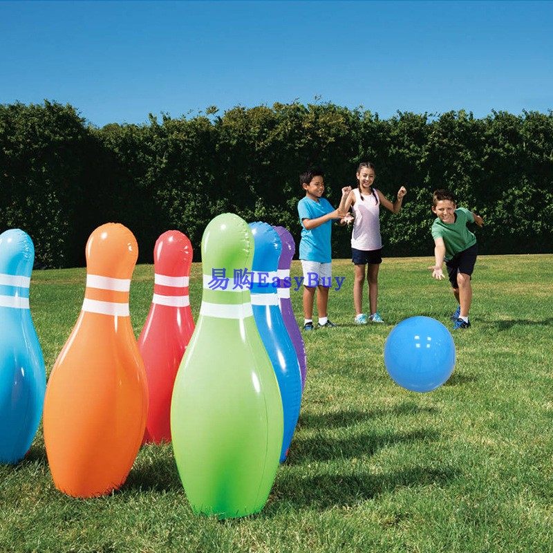 Adult competitive games Bar entertainment games Blowing bowling toys Inflatable children's puzzle ball sports