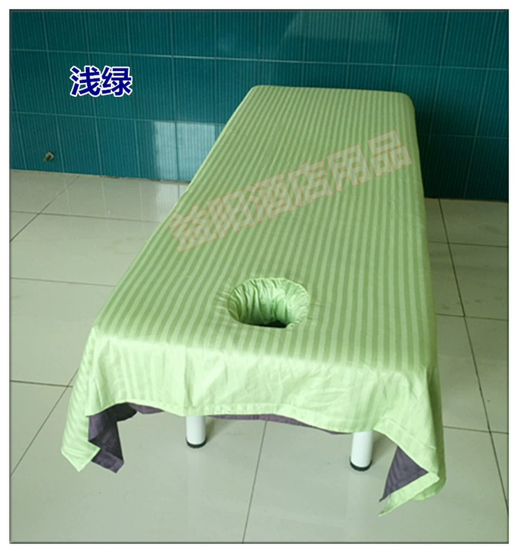 Massage Health Club Câu lạc bộ cơ thể Y học Vật lý trị liệu Massage Beauty Salon Cotton đặc biệt Bông Bông Tấm Lỗ với Lỗ thảm lông cừu trải giường