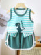 婴儿背心夏季薄款套装宝宝无袖T恤衫短裤纯棉2两件套男孩儿童服装