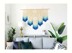 [Chim xanh] Treo đồ trang trí đầu giường bằng vải dệt nhuộm trang trí B & B Trang phục mềm Quần áo tùy chỉnh thảm treo đầu giường Tapestry