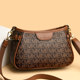 Letter printed ladies small shoulder bag 2026 new style soft leather