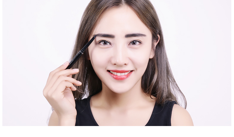 4 bộ bút chì kẻ lông mày đôi không thấm nước và thấm mồ hôi kéo dài không đánh dấu không nở một từ mới bắt đầu với bộ lông mày - Bút chì lông mày / Bột / Stick bút vẽ lông mày