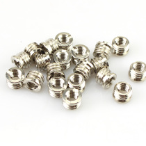 1 4 Interchange 3 8 Transfer screw Nut Nut Camera tripod gimbal interface conversion screw
