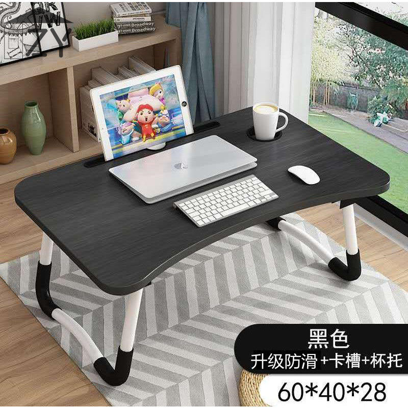 Small table folded in placing bed Folding Obligatory Dorm Room Tablecloi Desk College Student Intake Plastic multifunction