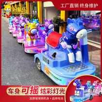 Good set fun ride fun Shopping mall Indoor trackless sightseeing carriage Scenic square Electric train Amusement car equipment