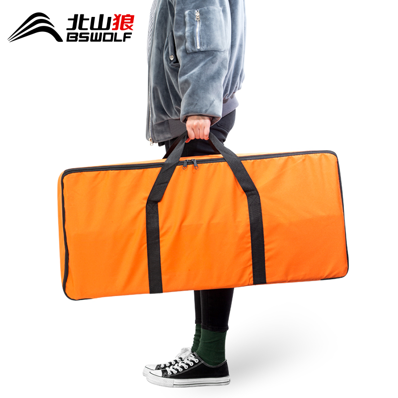 North Mountain Wolf Outdoor Hand Grab Grill Large Number Containing Bag Oxford Cloth Portable Waterproof Barbecue Oven Cashier Bag