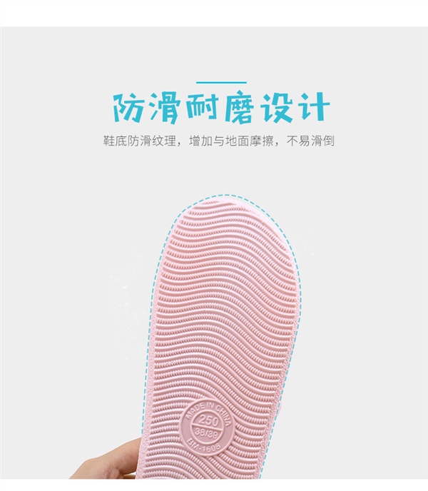 Dép PVC phòng tắm mùa hè nhà hoạt hình cặp vợ chồng dép trong nhà dễ thương dép trượt dép quầy hàng của phụ nữ dép kẹp nam