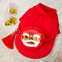 Красная льва сумка