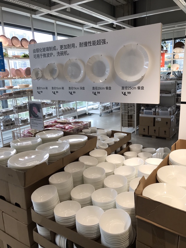Ikea Ikea Ofta Tableware Set, Bowls, Deep Plates, Tempered Glass Dinner Plates, Heat-Resistant and Impact-Resistant Deep Plates, Fish Plates Ikea Ikea Ofta Tableware Set, Bowls, Deep Plates, Tempered Glass Dinner Plates, Heat-Resistant and Impact-Resistant Deep Plates, Fish Plates