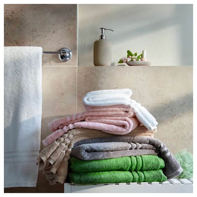 Ikea Brooklyn Bath Towel Is Absorbent, Comfortable and Soft, Suitable for Home Use, Bathroom Hand Towel, Pure Color Thickened Bath Towel