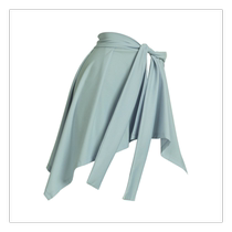 Outside portable tie a skirt female hide anti-walking yoga fitness speed dry skirt