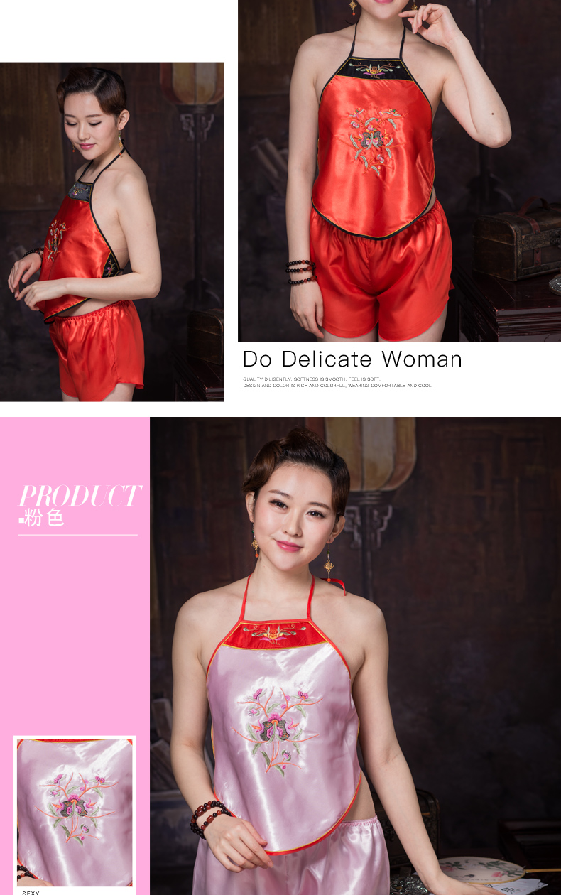 Tạp dề túi nữ phù hợp với người lớn đồ lót gợi cảm dành cho người lớn đồ lót gợi cảm thế hệ cổ điển bộ ngủ mùa đông
