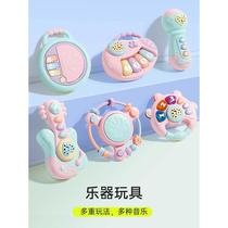 Baby Handmade drummer toy Toy Puzzle Children Beat up Baby Boomers Early to teach 6 more months Music 0 1 year old
