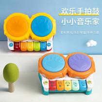 Hand slapping drum baby beats beat drum childs puzzle 7 Early teaching 0-1-year-old baby Toys 3 to 6 months 2 Music 8