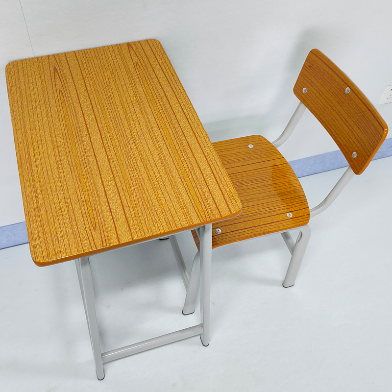 Special Offer: Single and Double Desks and Chairs for Primary and Secondary School Students, Thickened Desks and Chairs for School Training Classes, Direct Supply from the Manufacturer