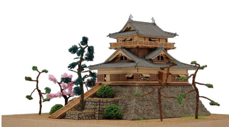Japanese original dress WoodyJOE manual assembly 1 ratio 150 Maruoka City Chengtenon Umwood structural model New products