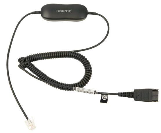 Jabra Tepolang GN1200 QD ear phone connecting line crystal head switching line telephone traffic ear machine line