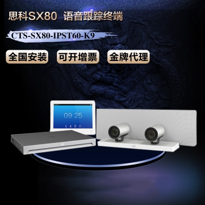 CISCO Cisco SX80 Film Conference Terminal CTS-SX80-IPST60-K9 Voice Tracked Dual Camera