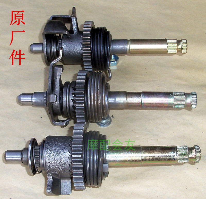 CG125 150200250 Pearl River Flower Cat XF Lifan WY125 three-wheeled locomotive to hit the fire starting shaft