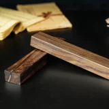 一得阁 Городской правитель черный кислотный ветвь города Fangwen Fangfu Town Ink Biwi Town Ruki Сплошная деревянная каллиграфия города Ученые Ученые.