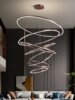 Duplex Chandelier Living Room Lamp Modern Minimalist Light Luxury Villa Staircase Creative Personality Art Lighting Internet Celebrity Lamps