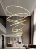 Duplex Chandelier Living Room Lamp Modern Minimalist Light Luxury Villa Staircase Creative Personality Art Lighting Internet Celebrity Lamps