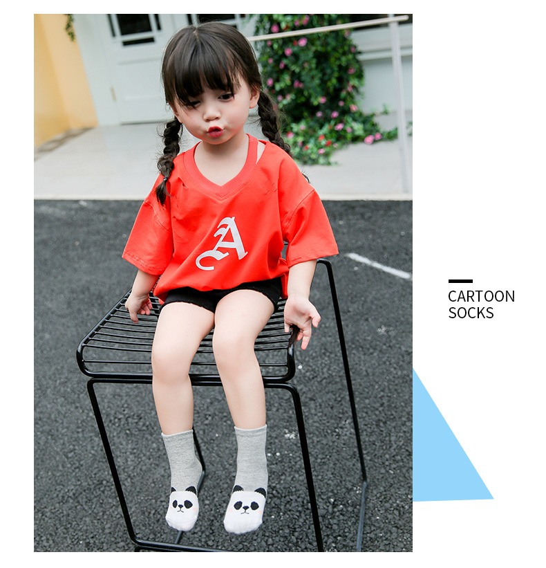 Vớ bé sơ sinh 12 tháng 7-9 mùa thu và mùa đông bé trai và bé gái vớ trong ống trẻ em vớ cotton quần tất da chân dày đẹp cho bé gái