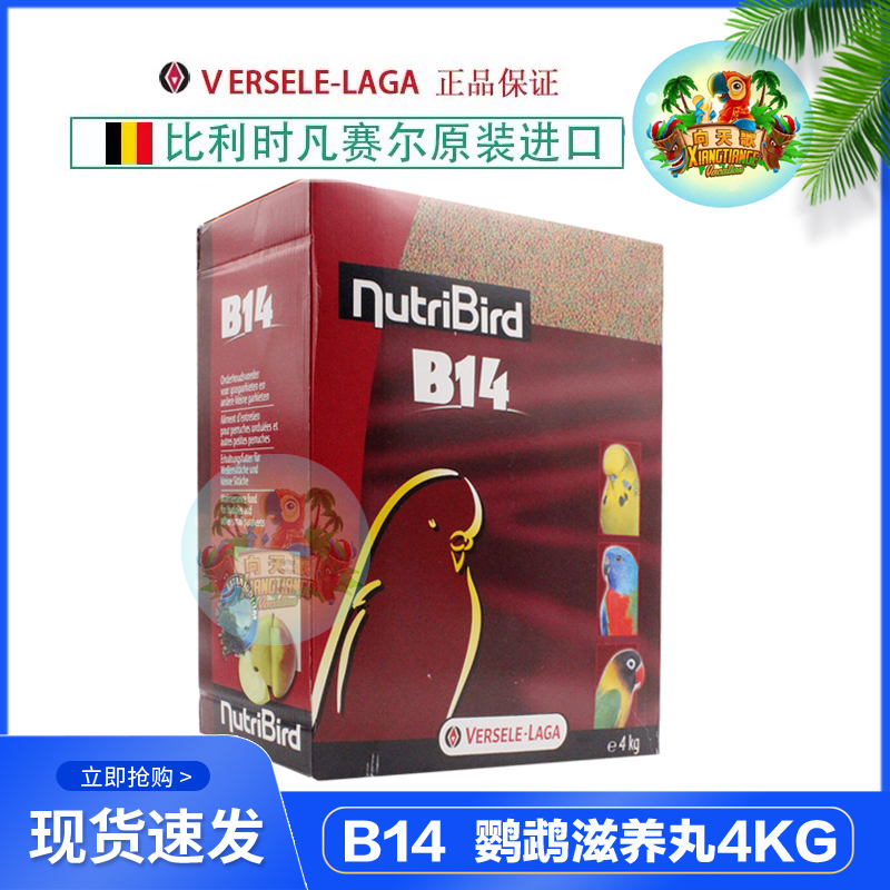 4 kg original Belgian Vansel B14 parrot fruit nourishes pills small particles of Fengyang and Peony