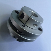 Flange type single diaphragm elastic coupling machine tool wire rod stepping servo motor motor axle connector