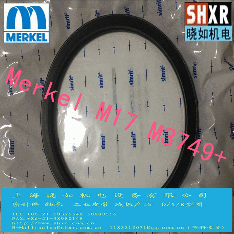 Merkel M17 M3749  Simrit MFF CFW Freudenberg Simmerring MM