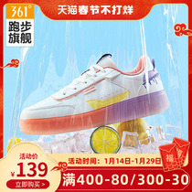 361°361 womens shoes sports shoes 2022 autumn and winter new 361 degree all-match small fresh skate shoes girls casual shoes