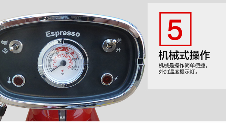 giá máy pha cà phê Máy pha cà phê Eupa / Tsann Kuen TSK-1163A máy pha cà phê hơi nước bán tự động áp suất cao - Máy pha cà phê máy pha cafe faema