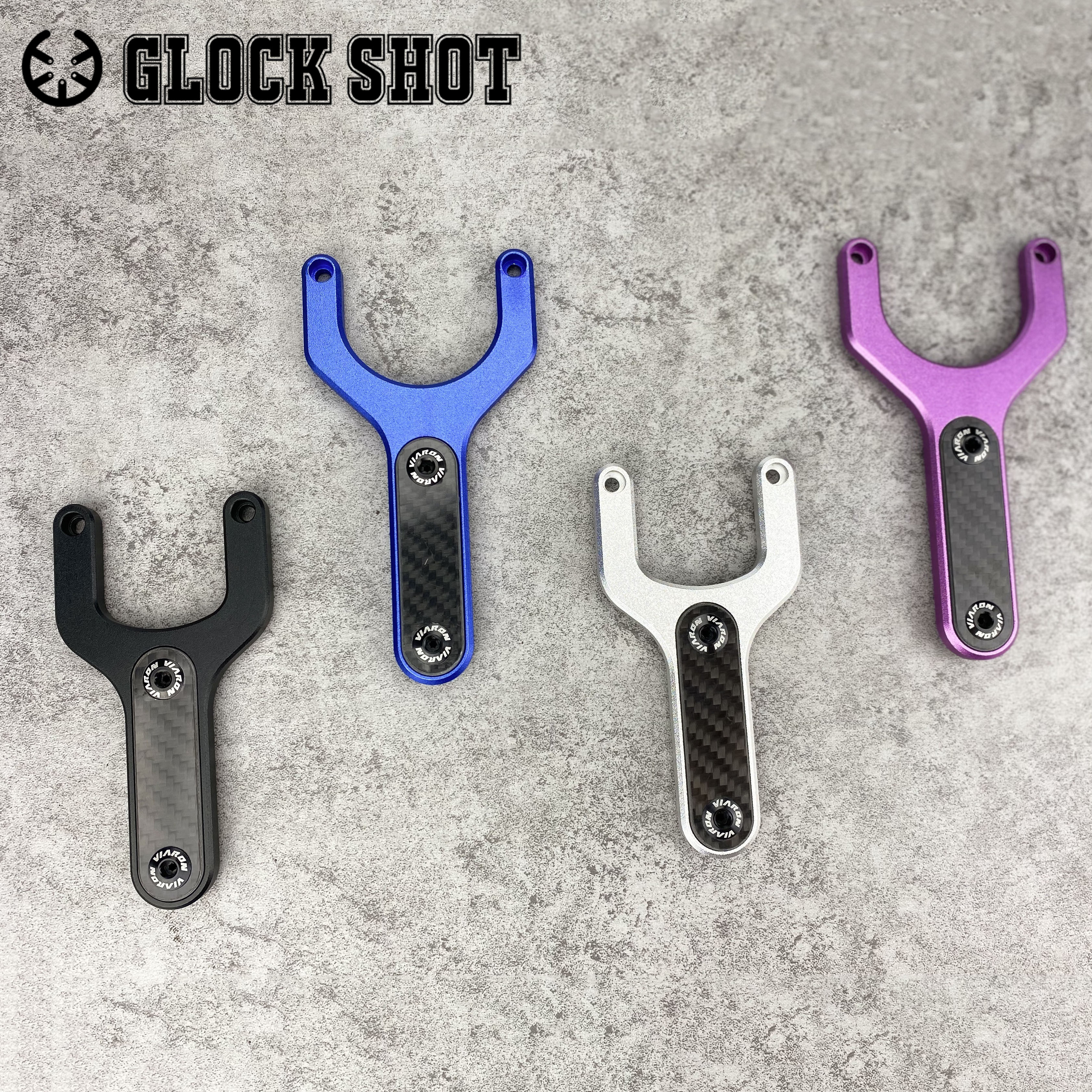 Slingshot Quick press outdoor flat skin slingshot High precision portable small ultra-light free-tie double bow