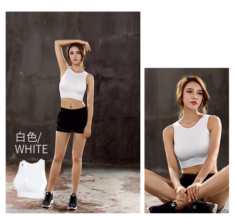 Đồ lót thể thao nữ kiểu vest chống sốc tập hợp phòng tập yoga áo ngực đẹp trở lại rập khuôn chống áo ngực tập thể dục áo ngực thể thao