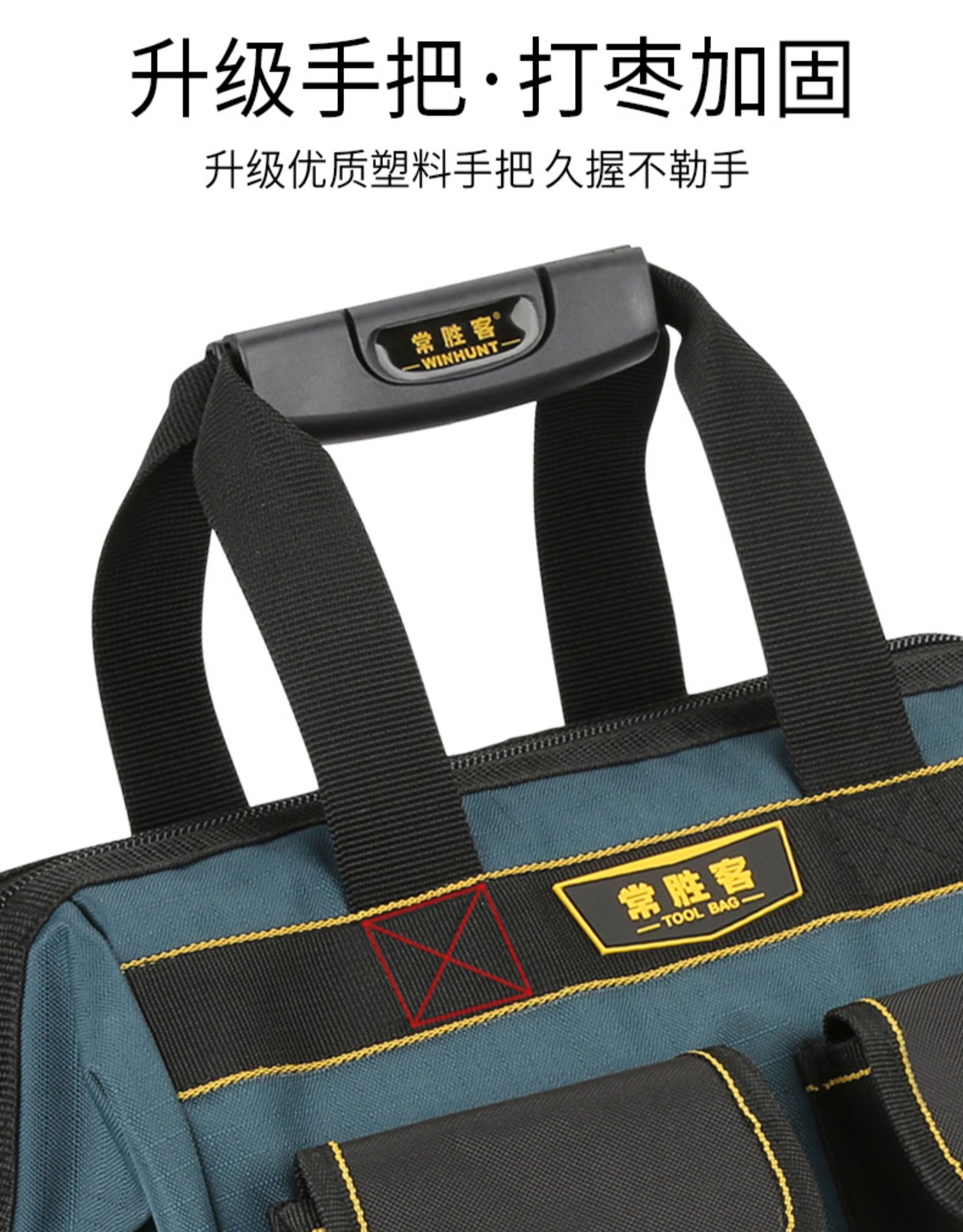 Đôi vai kit đa chức năng bảo trì vải lớn dày chống mài mòn kỹ thuật mạng cài đặt đặc biệt ba lô thợ điện - Dụng cụ cầm tay