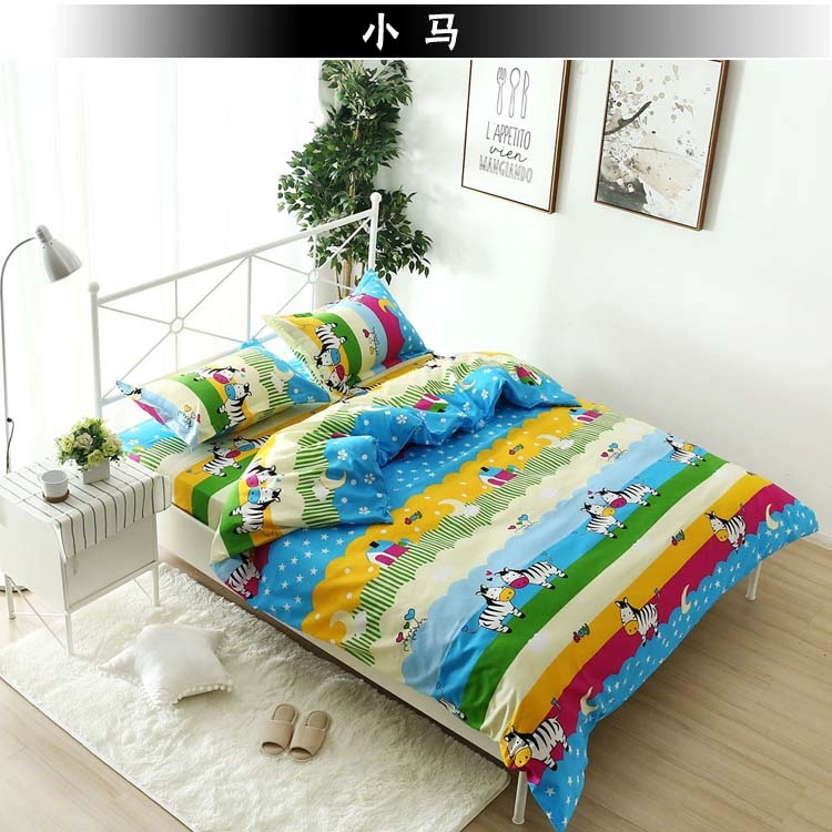 Chung bedspread Ký túc xá chỉ là những mảnh 1,5m đơn giản cô gái trẻ hồng công chúa phong cách lanh khách sạn - Khăn trải giường