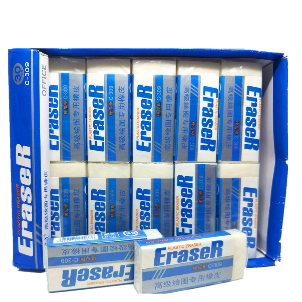 5 erasers for small freaks only 309 Students Office Fine Arts PVC material Environmental protection Painting Available EraseR