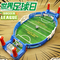 Crazy match double table football table table table game childrens kick game fun football field toy boy