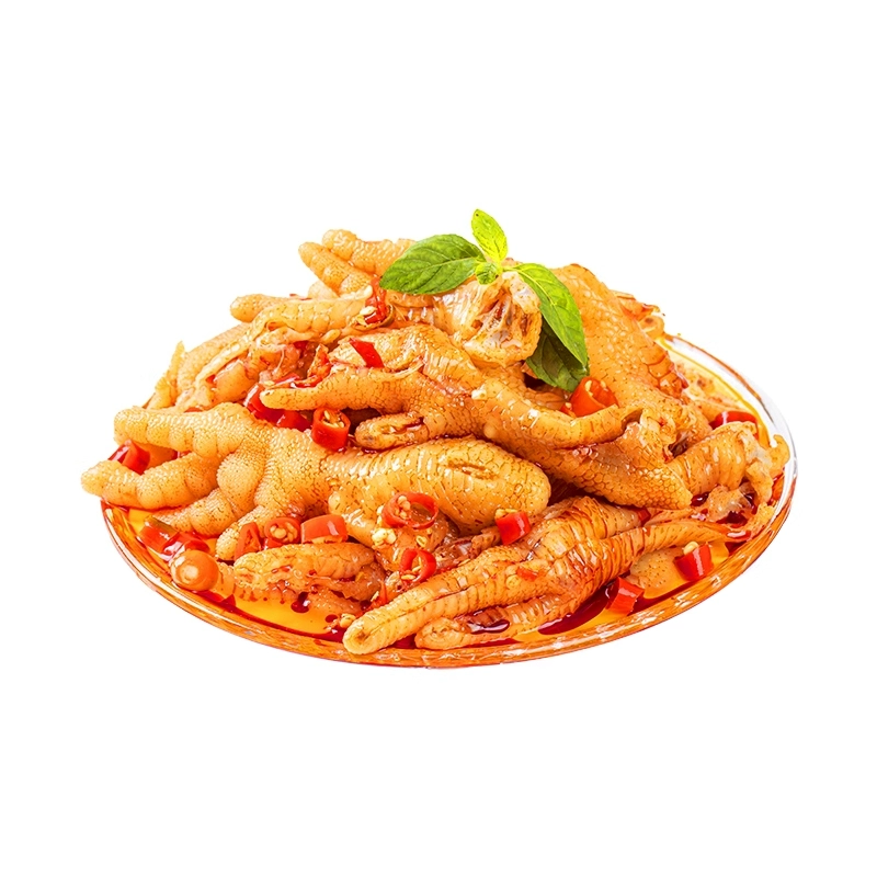 鲁明斋无骨鸡爪柠檬酸辣泡椒凤爪网红零食休闲食品小吃官方旗舰店