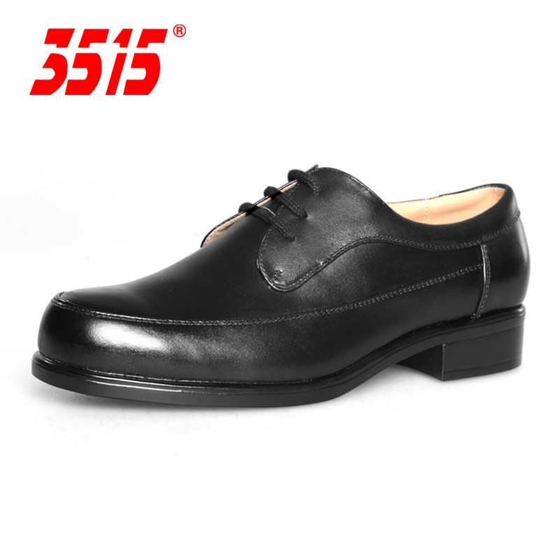 Men's genuine leather shoes Jihua 3515 original spring and autumn formal dress low-top military single-layer leather shoes men