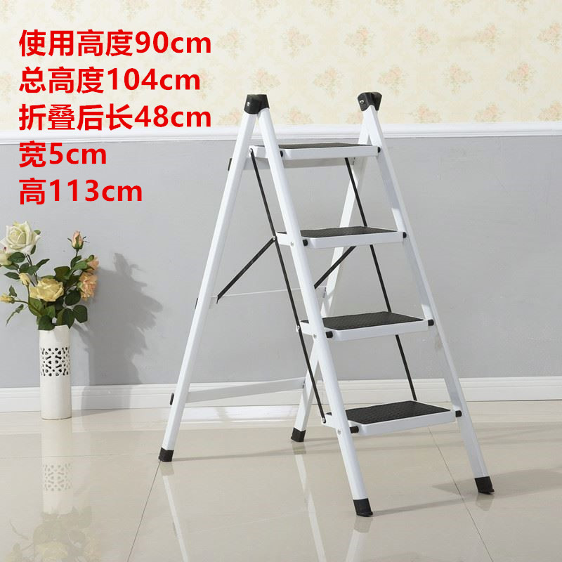 Four-step ladder ladder interior climbing herringbone ladder iron ladders home den high herringbone folding pedal iron ladders