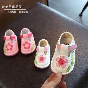 春秋季女宝宝公主单鞋防滑软底宝宝鞋子女0-1