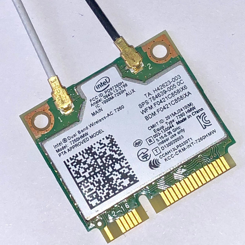 Ipx1 Generation MINI PCI-E Wireless Network Card 3G 4G Module Antenna intel3160 7260 Antenna